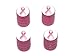 Breast Cancer Ribbon - Tire Rim Valve Stem Caps - Pink Sales