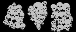 Mini Screamin Skullz Stencils-Screaming Skull Airbrush