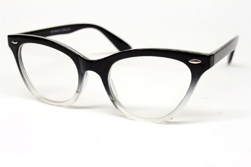E27-vp Style Vault Clear Lens Cateye Eyeglasses