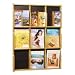 GPL42407 Literature Rack, 6 Pocket/Pamphlet,29-1/4