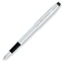 Cross Century II Lustrous Chrome Fountain Pen with Stainless Steel Nib - Medium