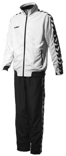 hummel Herren Trainingsanzug Still Authentic Micro Suit, weiss / schwarz, S, 51-278, 9124 Preisvergleich