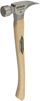Stiletto Ti16MC Ti 16 Milled Face Hammer with a Curved 18" Hickory Handle