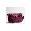 Coach Op Art Cherry Red Op Art Sateen Brooke Wristlet Handbag 43105