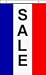 Sale - Vertical Message Flag Nylon 3 ft. x 5 ft.