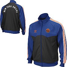 Adidas New York Knicks Court Series Track Jacket Xx Large