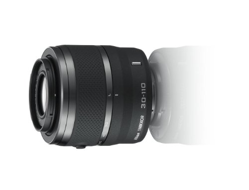 Nikon 1 NIKKOR (ワンニッコール) VR 30-110mm f/3.8-5.6 ブラック 1NVR30-110 BK