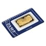 (1 gm) .999 Fine Gold Bar - (With Assay Card) PAMP SUISSE