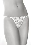 Maidenform Pink Story Lace G-String Thong Large/7