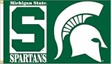 Michigan State Spartans Flag Polyester 3 ft. x 5 ft.