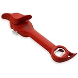 Kuhn Rikon Auto Safety Master Opener, Red