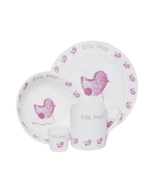 Personalised breakfast set - Pink