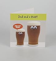 Dad and A Half Pint Fathers Day Card