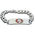 NFL Football ID Bracelet - San Francisco 49ers