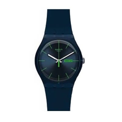 Swatch Blue Rebel Mens Watch SUON700