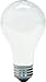GE 97850 75A/67WM Watt Miser 1000-Lumen 2-Pack A19 Incandescent 130 Volt Light Bulb, Inside Frost