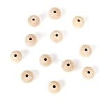 Darice 9115-51 Round Wood Bead, 16mm