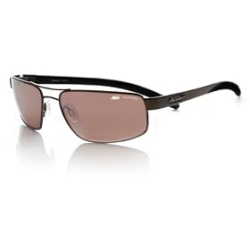 Bolle Fusion Bounce Sunglasses (Shiny Brown Polarized Sandstone Gun)