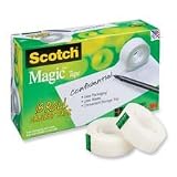 Magic Tape, 3/4x1000, 18/PK, Clear (MMM810K18CP)