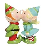 Elf / Elves Kissing Salt & Pepper Shakers