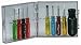 Xcelite PS88: Xcelite Compact Convertible Screwdriver Kit, 8 Drivers, 3/32 to 1/4, No. 0, No. 1, No. 2