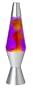 Lava Lite 2125-4002 14.5-Inch Silver Lava Lamp, Yellow Wax/Purple Liquid