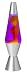 Lava Lite 2125-4002 14.5-Inch Silver Lava Lamp, Yellow Wax/Purple Liquid