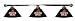 Arizona Diamondbacks Pool Table Light - Chrome Bar