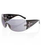 G by GUESS Rimless Sunglasses with Cross Temples