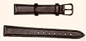 18mm Brown Calf Grain replacement Watch Strap
