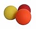 j/fit Set of 3 Muscle Knot Relief Balls - Smooth , 19x9x8
