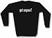 got anquan? Logo Men's Sweat Shirt Large-Black