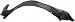 86-97 FORD AEROSTAR FRONT WHEEL HOUSE (PASSENGER SIDE) VAN, LOWER (1986 86 1987 87 1988 88 1989 89 1990 90 1991 91 1992 92 1993 93 1994 94 1995 95 1996 96 1997 97) FD4603 F69Z16054AA