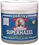 Thayer Medicated Astringent Pads Superhazel with Aloe Vera 60 Pad(s)