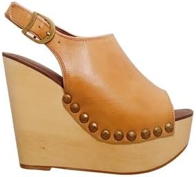 Jeffrey Campbell Women's 'Snick' Wedge Sandal (10M, Natural)