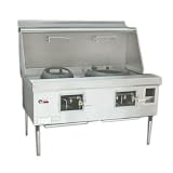 Town Food Service Equip. Co. Express Two Chamber Range without Flues