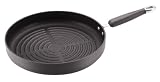 KitchenAid Gourment Essentials Hard Anodized Nonstick 12-Inch Deep Round Grill Pan