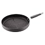KitchenAid Gourment Essentials Hard Anodized Nonstick 12-Inch Deep Round Grill Pan
