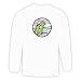 Long Sleeve T-shirt with scene, river, bird