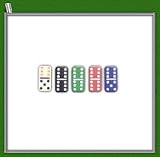 Mini Double 6 Ivory Domino Set