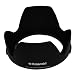 Polaroid Studio Series 55mm Lens Hood With Exclusive Pushbutton Mounting System - no more 'screwing around" With Old Fashioned Threaded Hoods