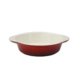 Chasseur Cast Iron Round Gratin Dish 22cm Chilli Redby Chasseur