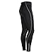 Padded/Compression Tight/Pants for Cycling/Biking. Black (XXL)