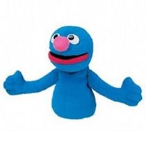 Gund Sesame Street Finger Puppet Grover