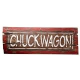 Chuck Wagon Sign