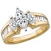14kt. Gold, 2 ct. tw. Diamond Engagement Ring