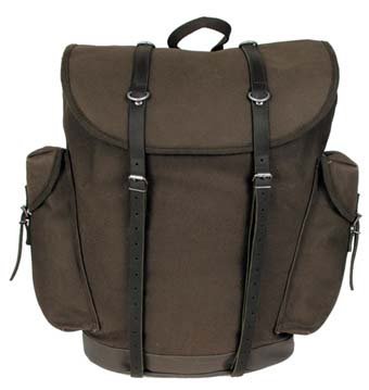 BW Gebirgsrucksack, oliv, gepolst. Rückentragegurt