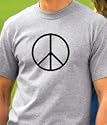 Peace Sign Symbol Basic T-shirt