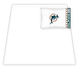 NFL Miami Dolphins Micro Fiber Sheet Set Twin