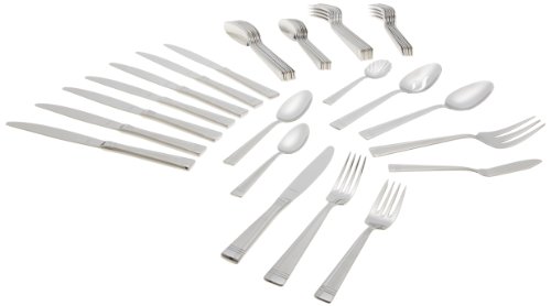 Oneida Amsterdam 45-Piece Flatware Set, Service for 8 On Sale